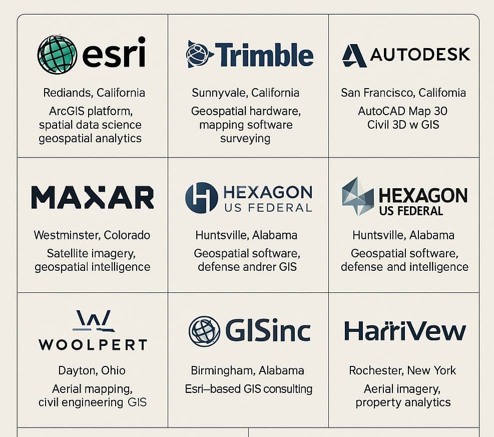 GIS Companies in USA