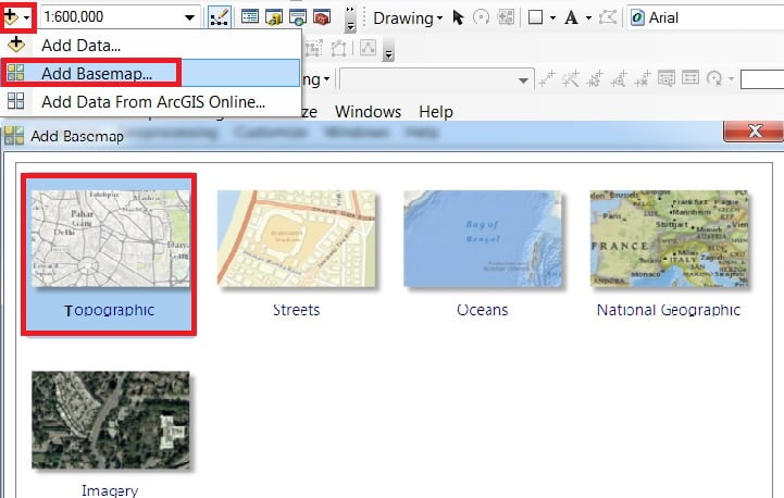 add basemap in arcgis tutorial