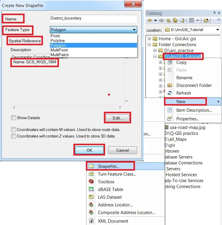 shapefile in arcgis tutorial