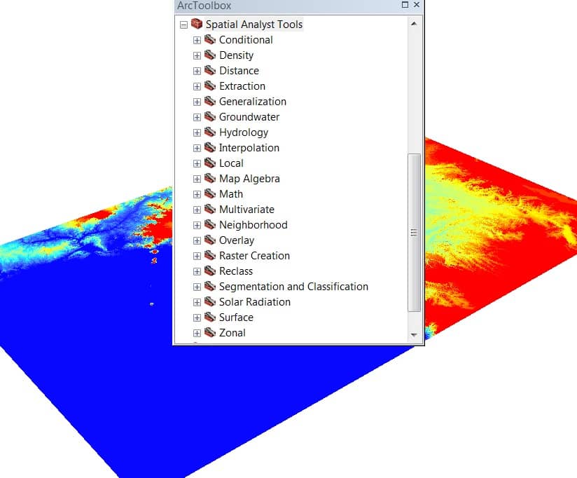 Spatial Analyst tools