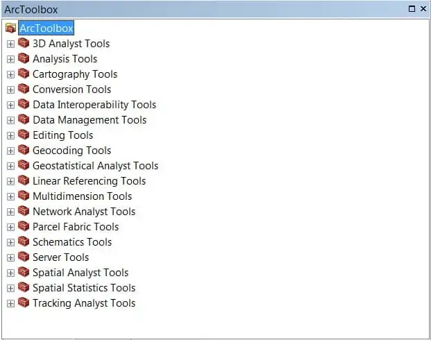  Tools in ArcGIS