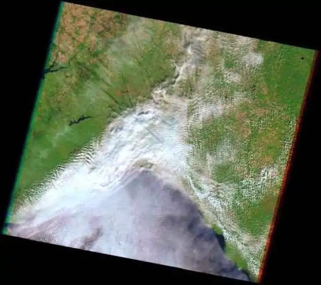Landsat image