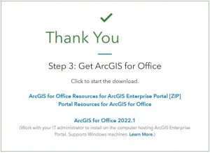 Download ArcGIS Office Resources
