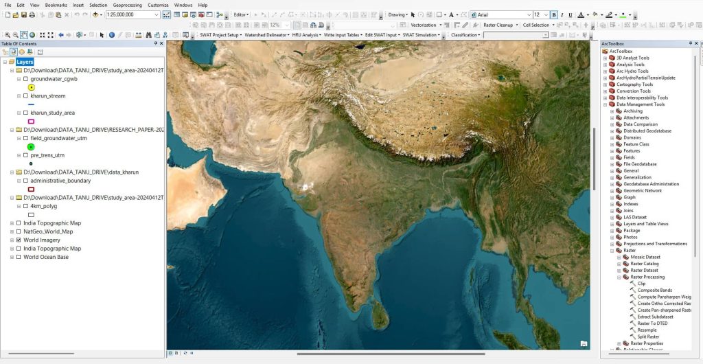 ArcGIS Desktop software