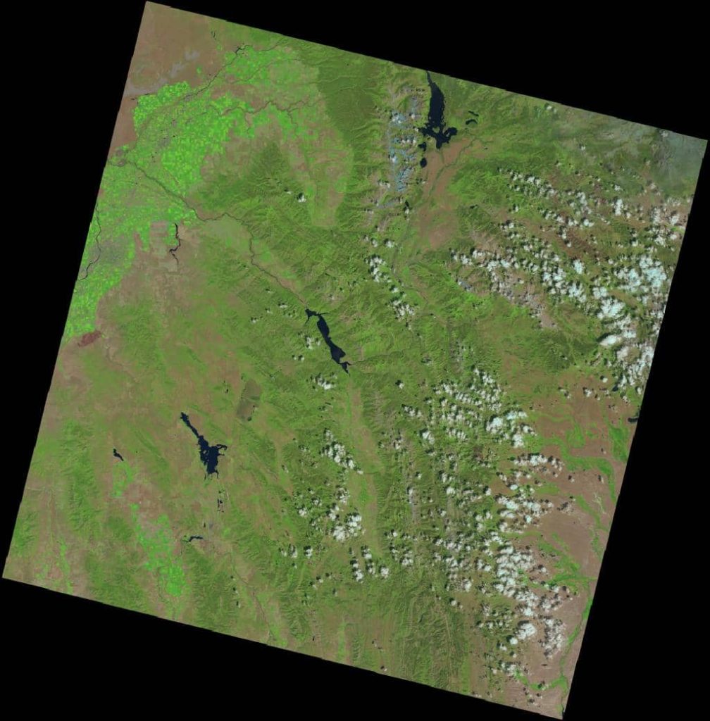 Landsat 8 satellite image