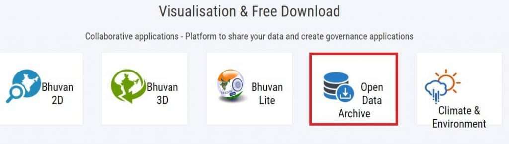 Bhuvan Open Data Archive