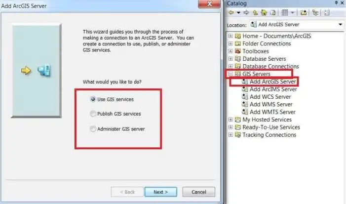 Add ArcGIS Server