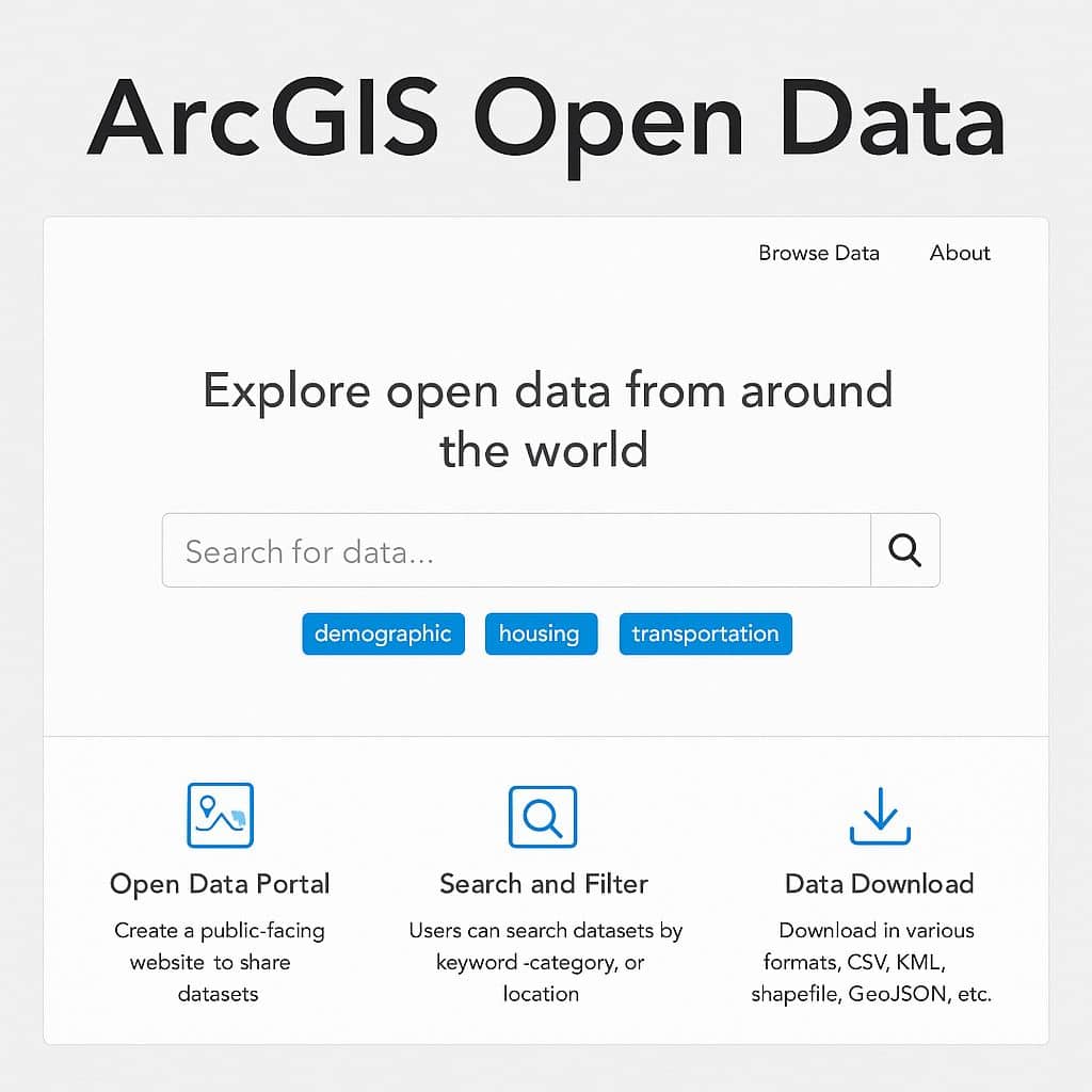 ArcGIS Open Data