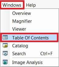 Add Table Of Contents in ArcMap