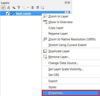 QGIS Server Properties