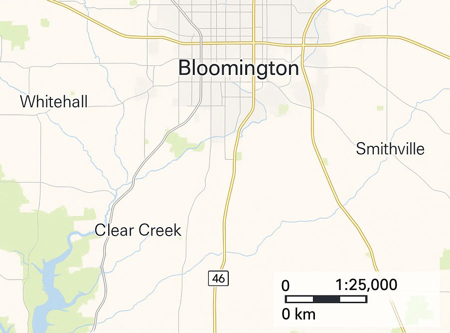 GIS map scale