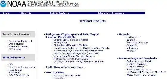 National Geophysical Data Center