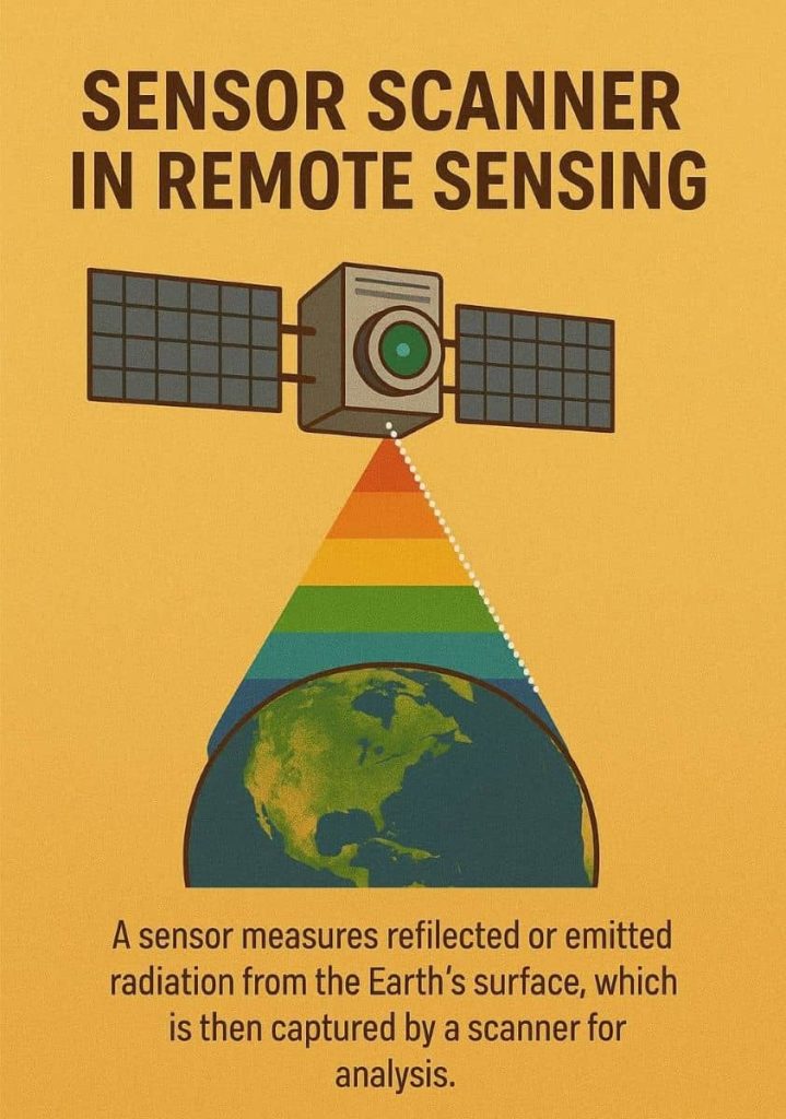 Sensor Scanner in Remote Sensing