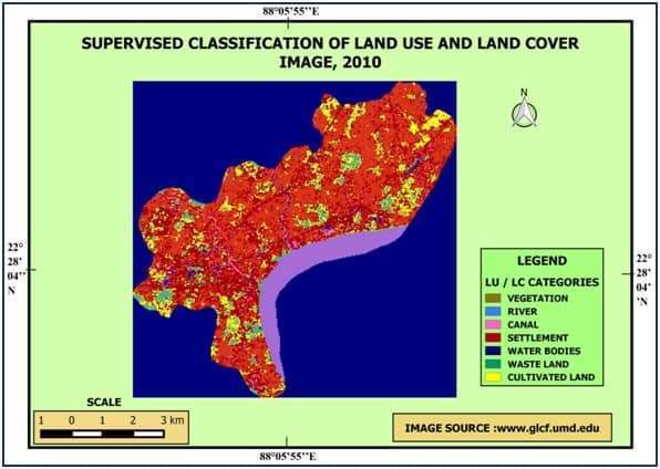 gis land use maps 2010