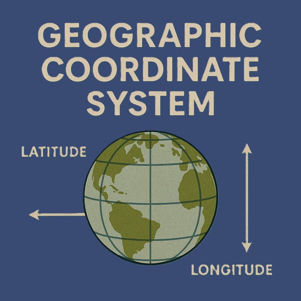 What is a geographic coordinate system gcs uses gisrsstudy