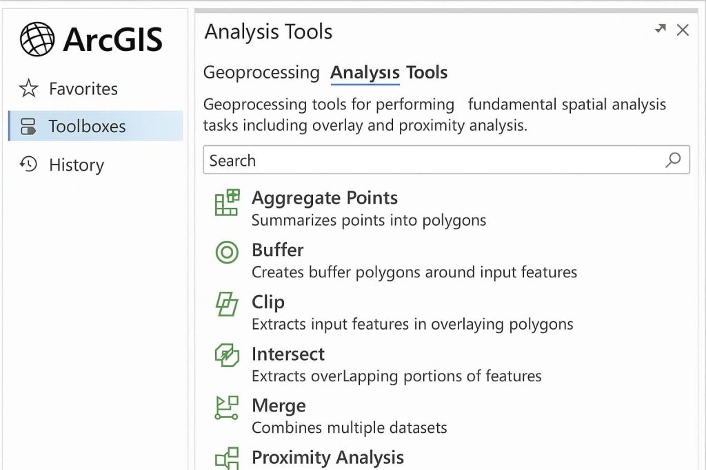 ArcGIS Analysis Tools