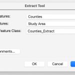 ArcGIS Extract Tool clip prrform