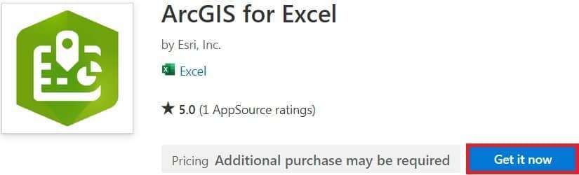 ArcGIS for Excel