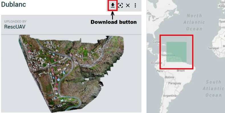 OpenAerialMap download