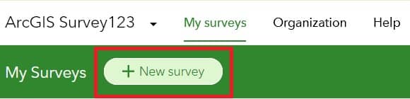 Create arcgis survey123