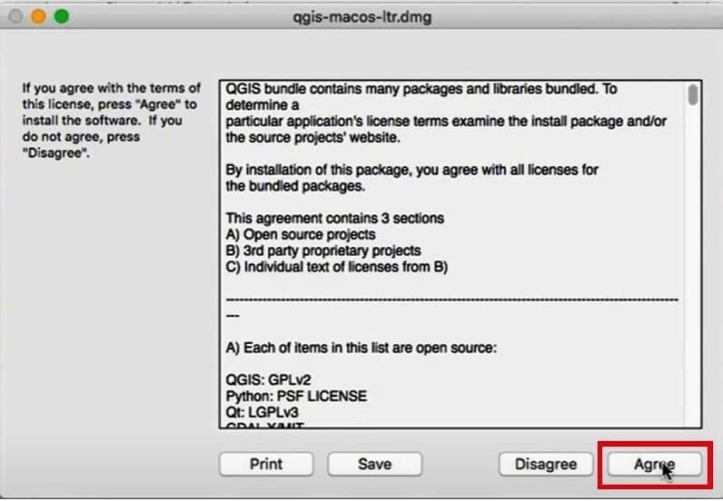 install QGIS Macbook
