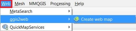 open QGIS2Web