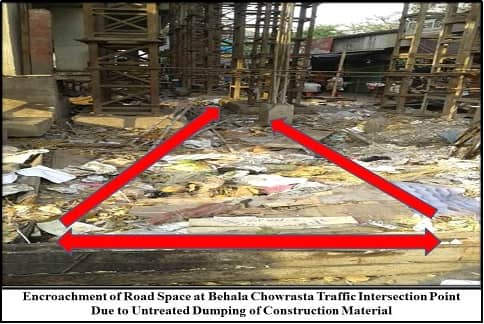 Environment GIS Projects of Road Traffic Congestion at Behala Chowrasta Crossing