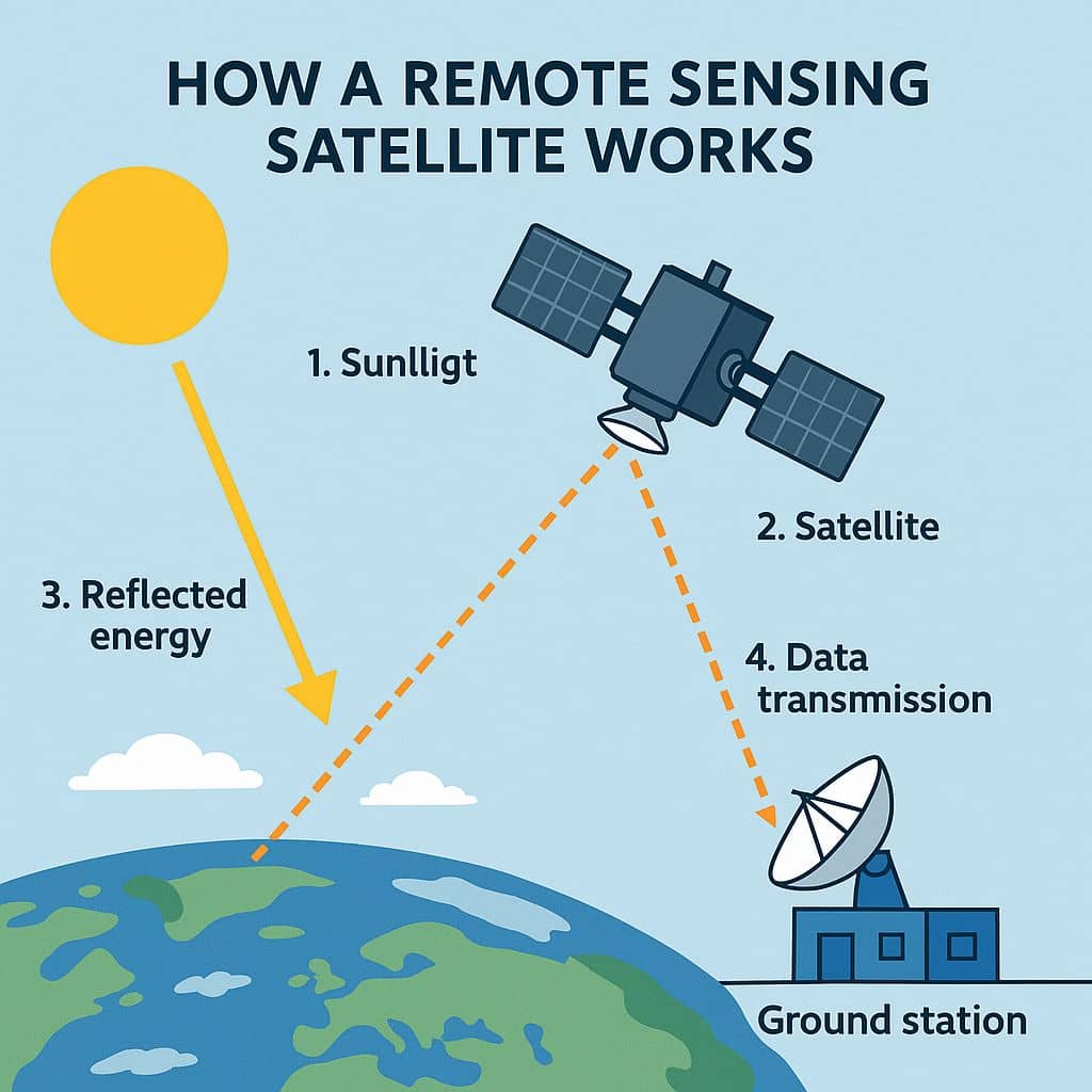 Remote Sensing Satellites work