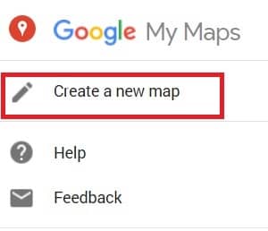 Create map on Google Maps