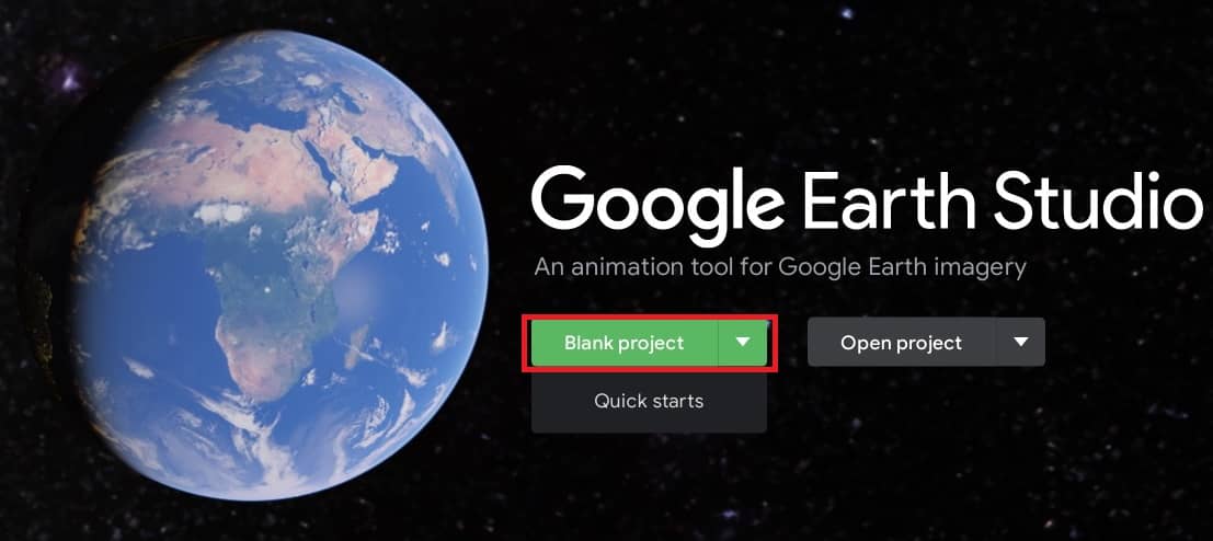 Google Earth Studio