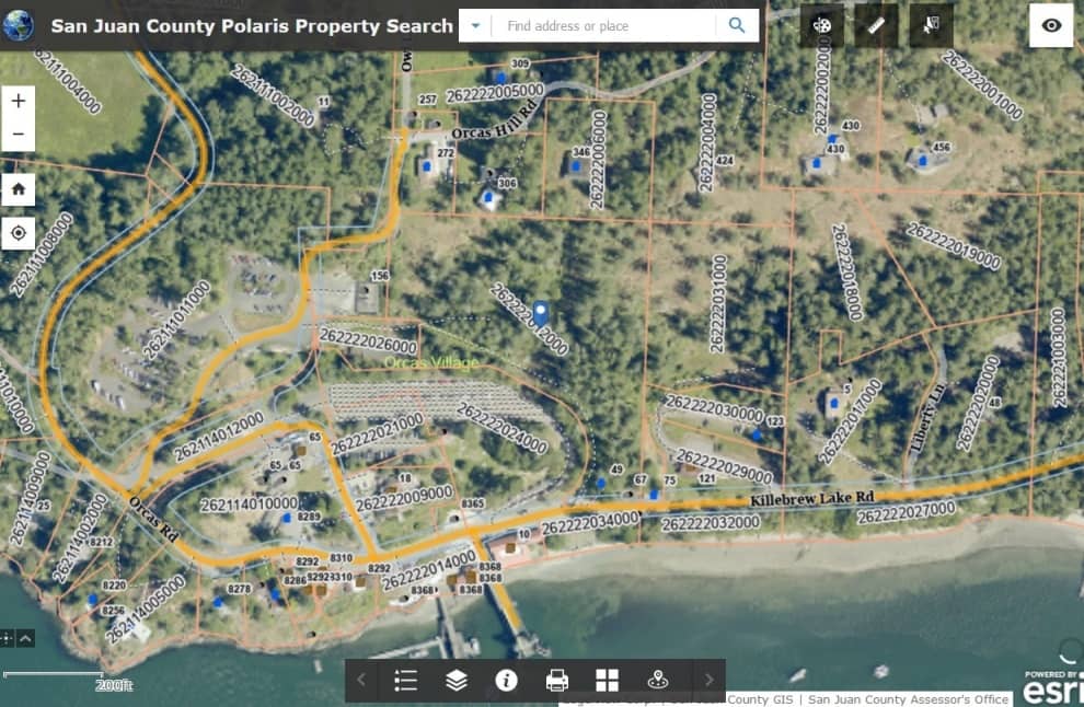 Polaris gis Property map