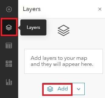 add layer arcgis map viewer