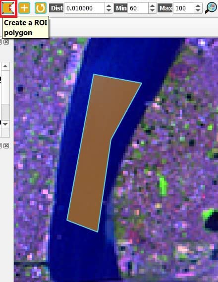 Create a ROI Polygon for Supervised Image Classification in qgis