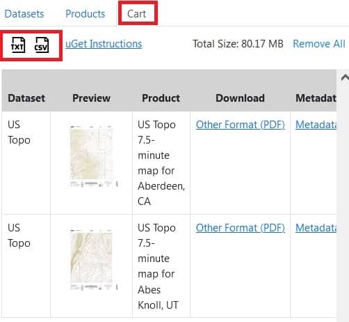 Exporting Results to CSV file