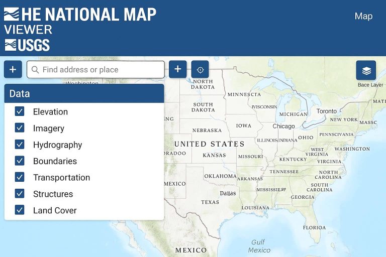 What Is National Map Viewer? - USGS Map Viewer Download - GISRSSTUDY