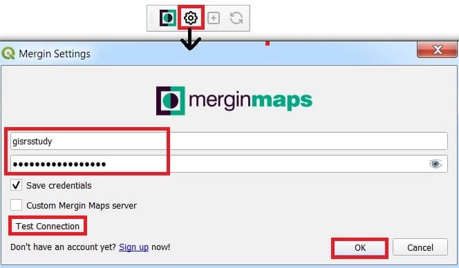 Mergin Maps Plugin configuration