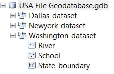 Geodatabase Dataset