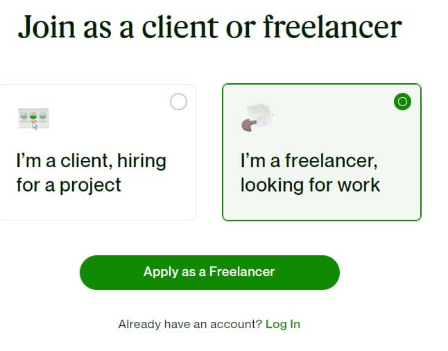 join as a gis freelancer in upwork