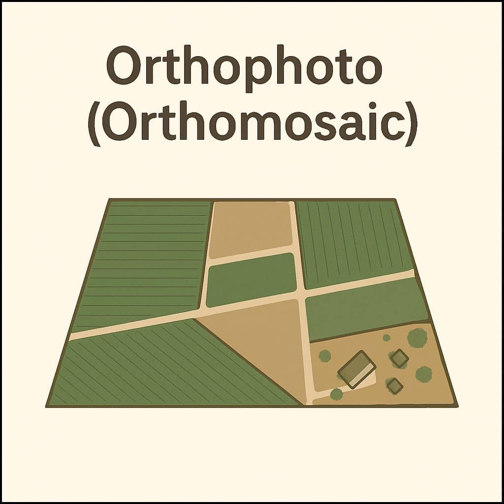Orthophotos (Orthomosaics)